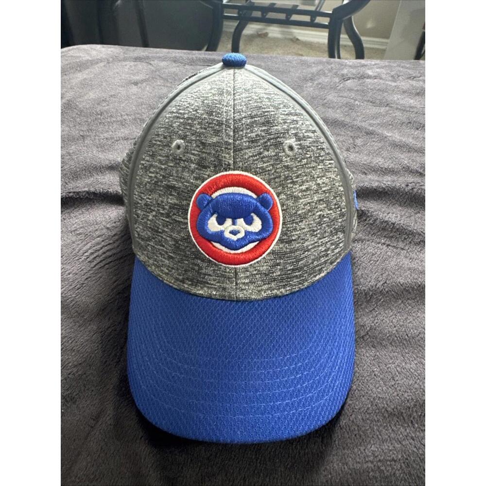 Youth Chicago Cubs‎ New Era 39Thirty Small/medium Fitted MLB Baseball Hat Cap